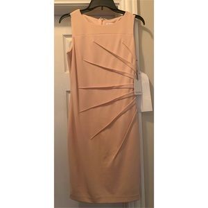 Calvin Klein light pink dress (rouched side)